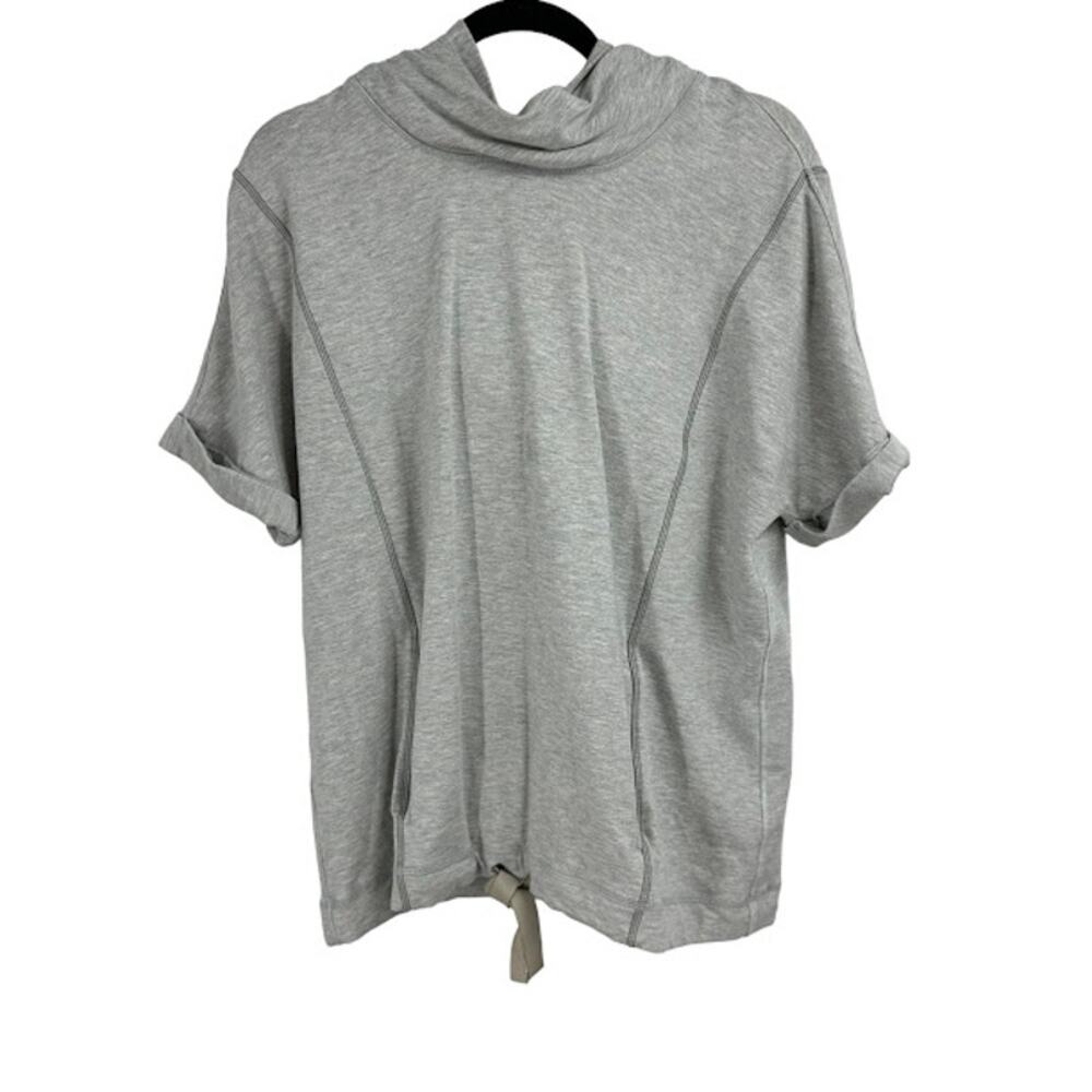 Lululemon Heathered Gray Serenity Hoodie size 8